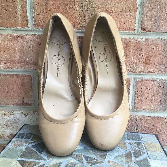 Jessica Simpson Nalan Nude Ballet Flats - Picture 2 of 6
